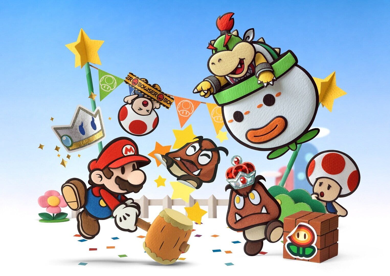 Illustration de Paper Mario: Sticker Star