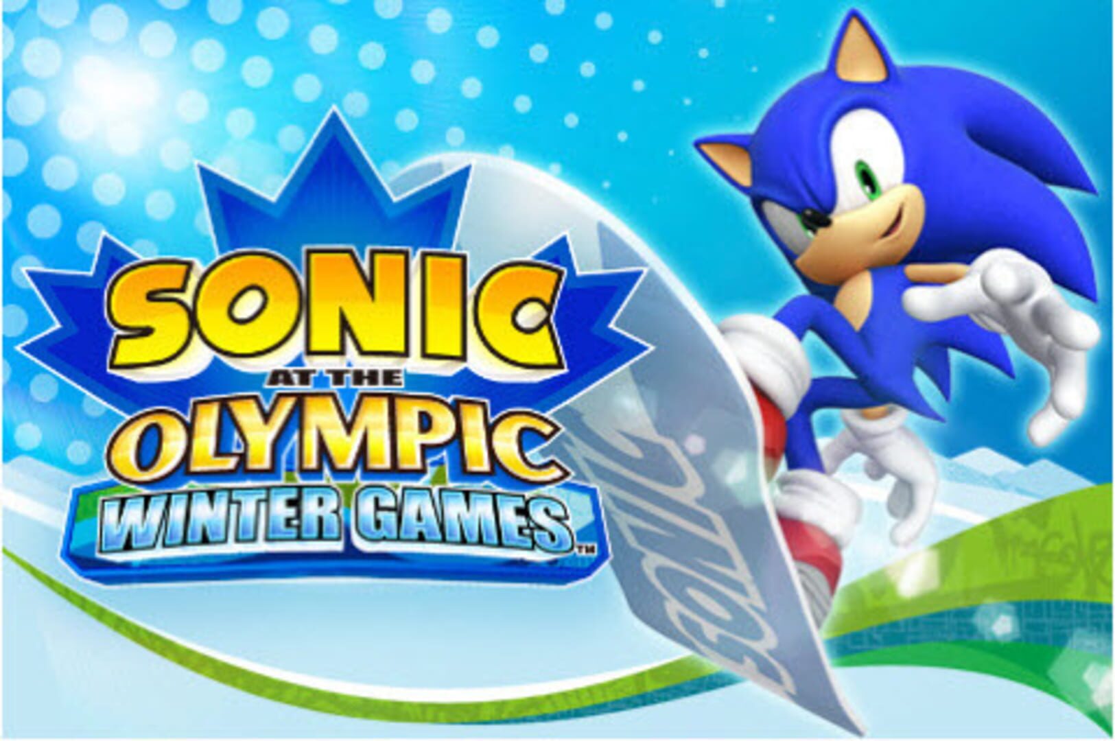 Illustration de Sonic at the Olympic Winter Games