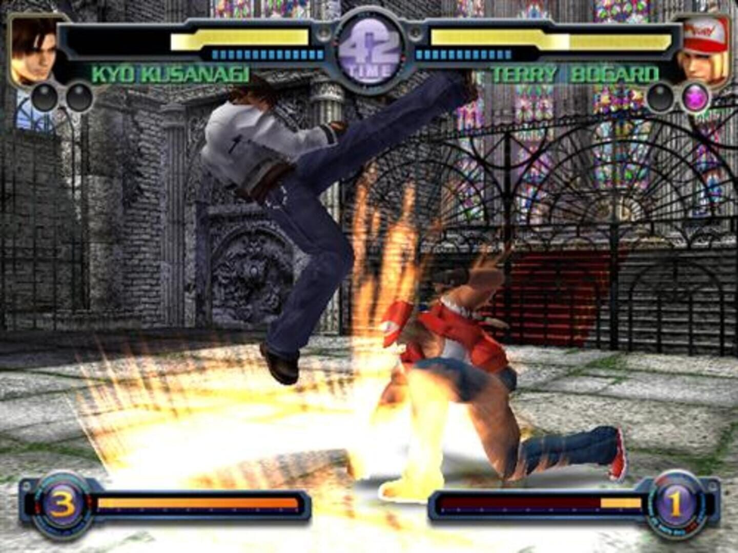 Illustration de The King of Fighters: Maximum Impact