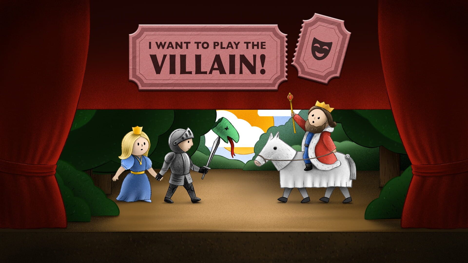 Illustration de I Want to Play the Villain!