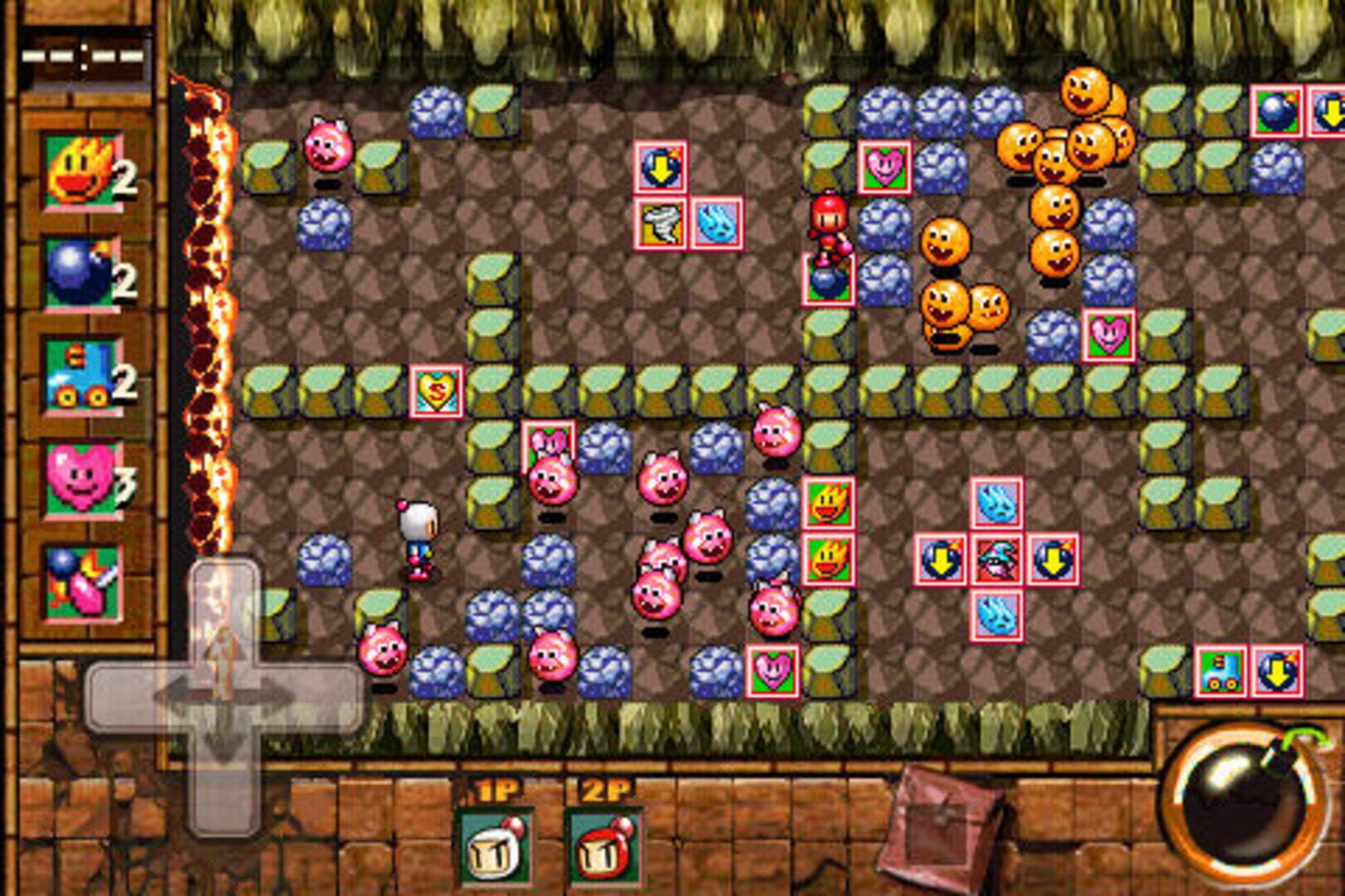 Illustration de Bomberman Touch 2: Volcano Party