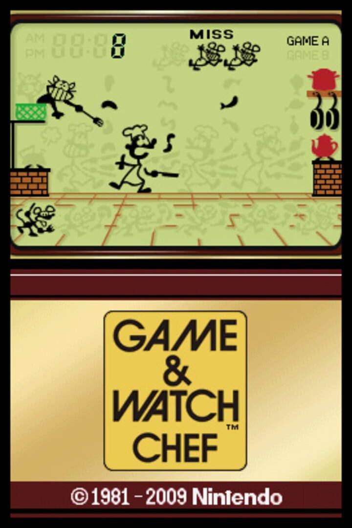 Illustration de Game & Watch Chef