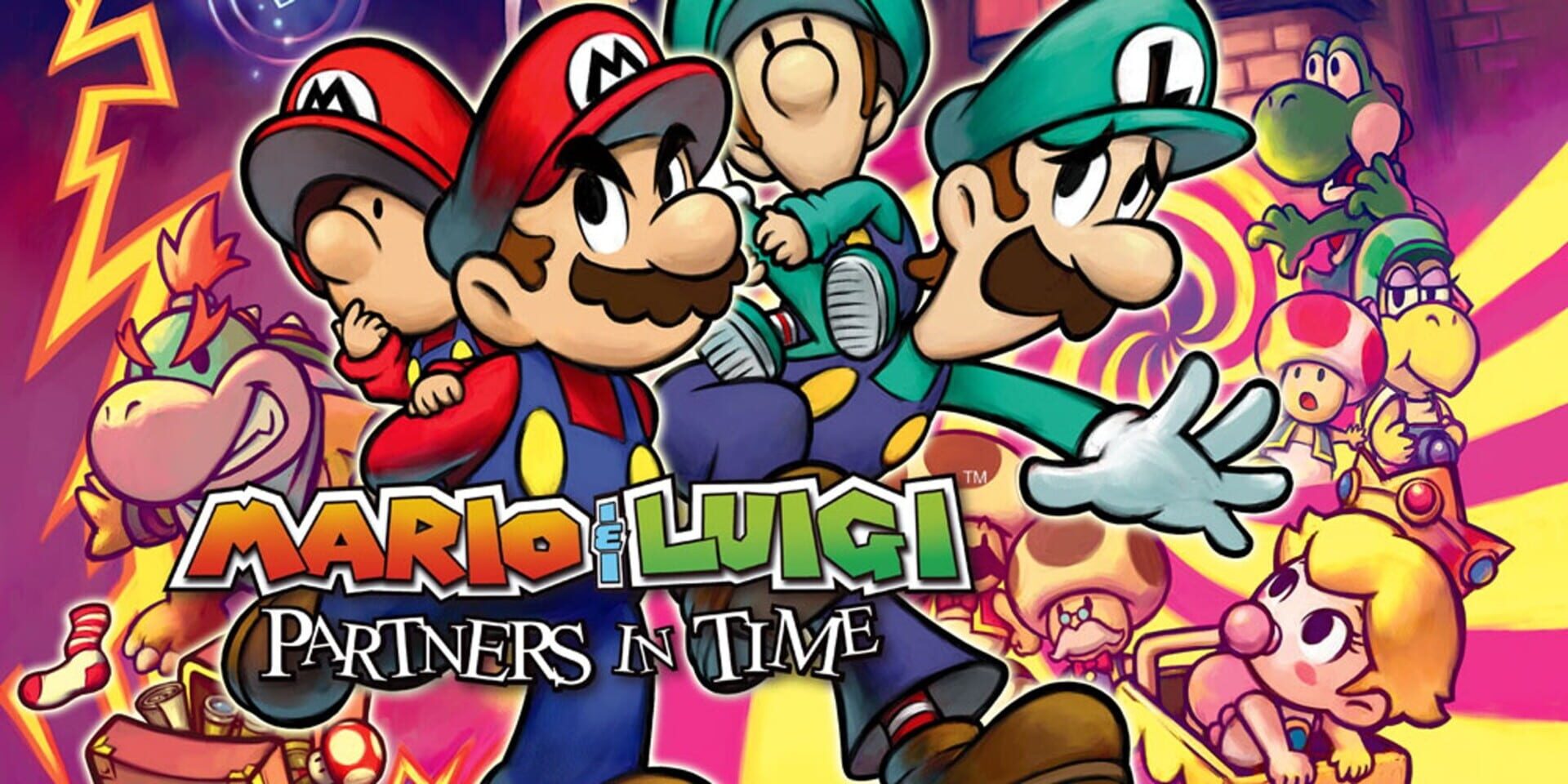 Illustration de Mario & Luigi: Partners in Time