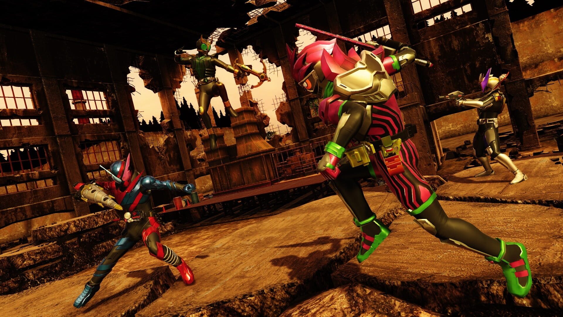 Illustration de Kamen Rider: Climax Fighters