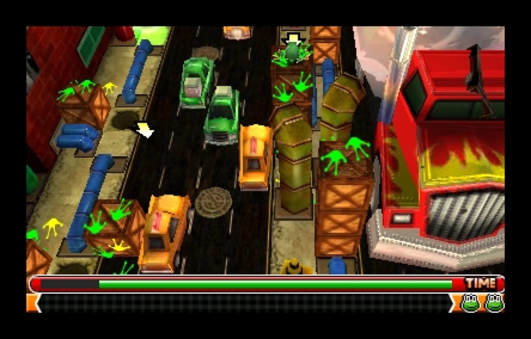 Illustration de Frogger 3D