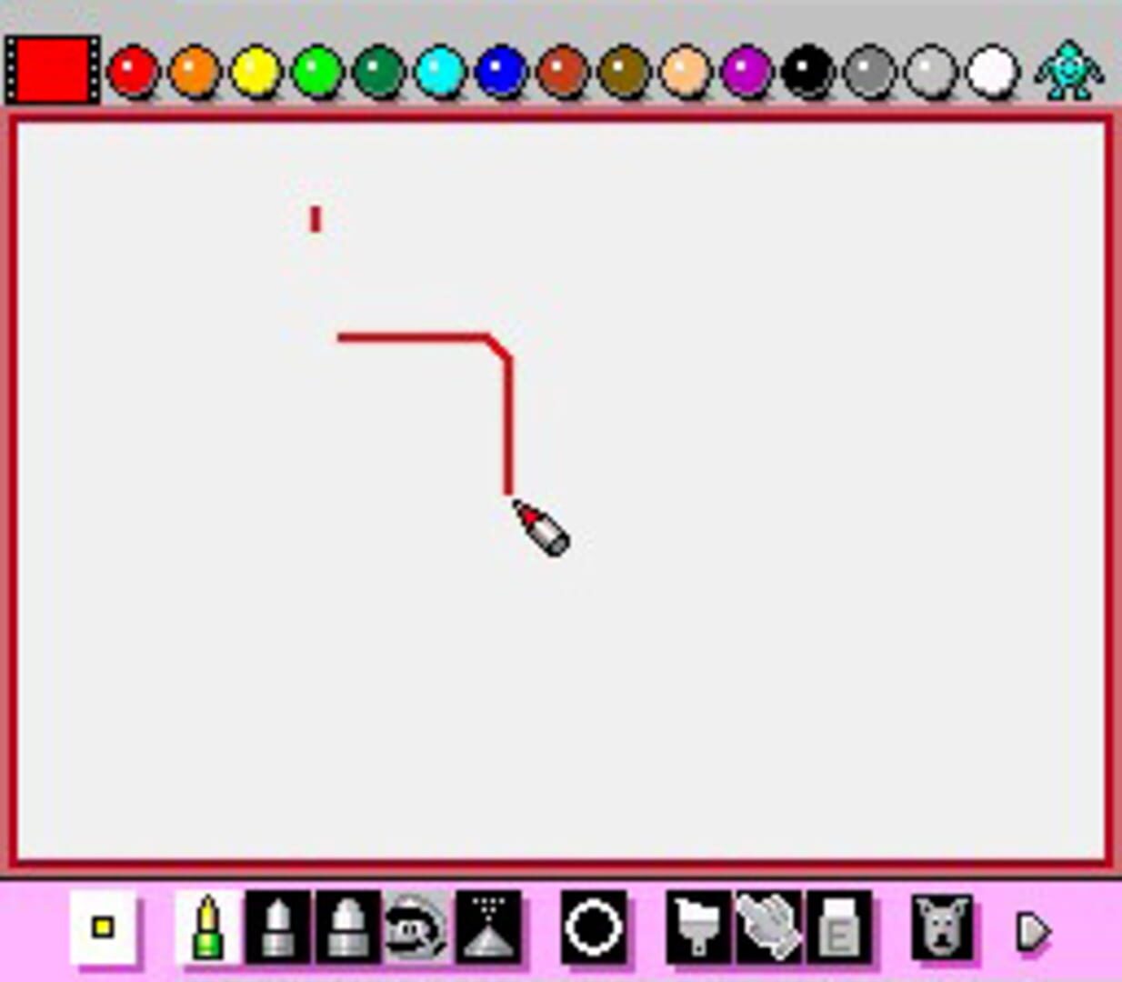 Illustration de Mario Paint BS Ban