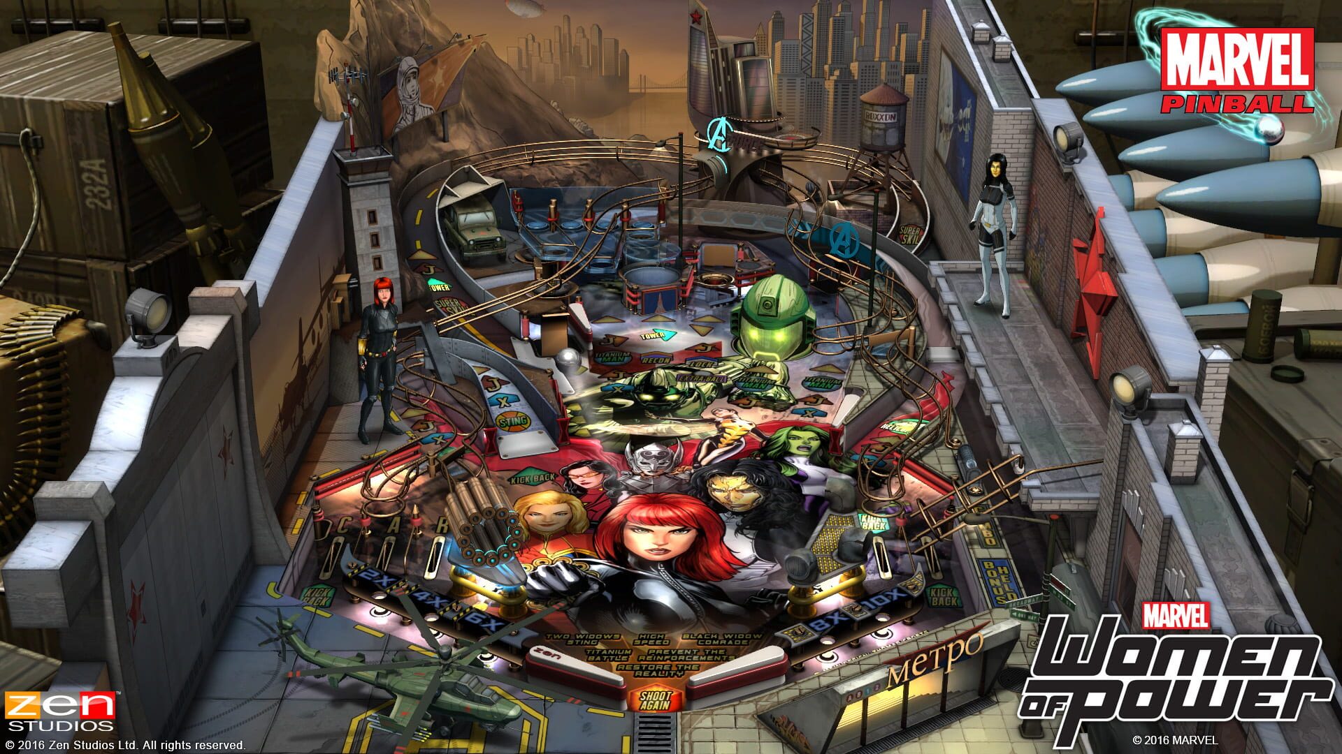 Illustration de Pinball FX2: Marvel's Women of Power