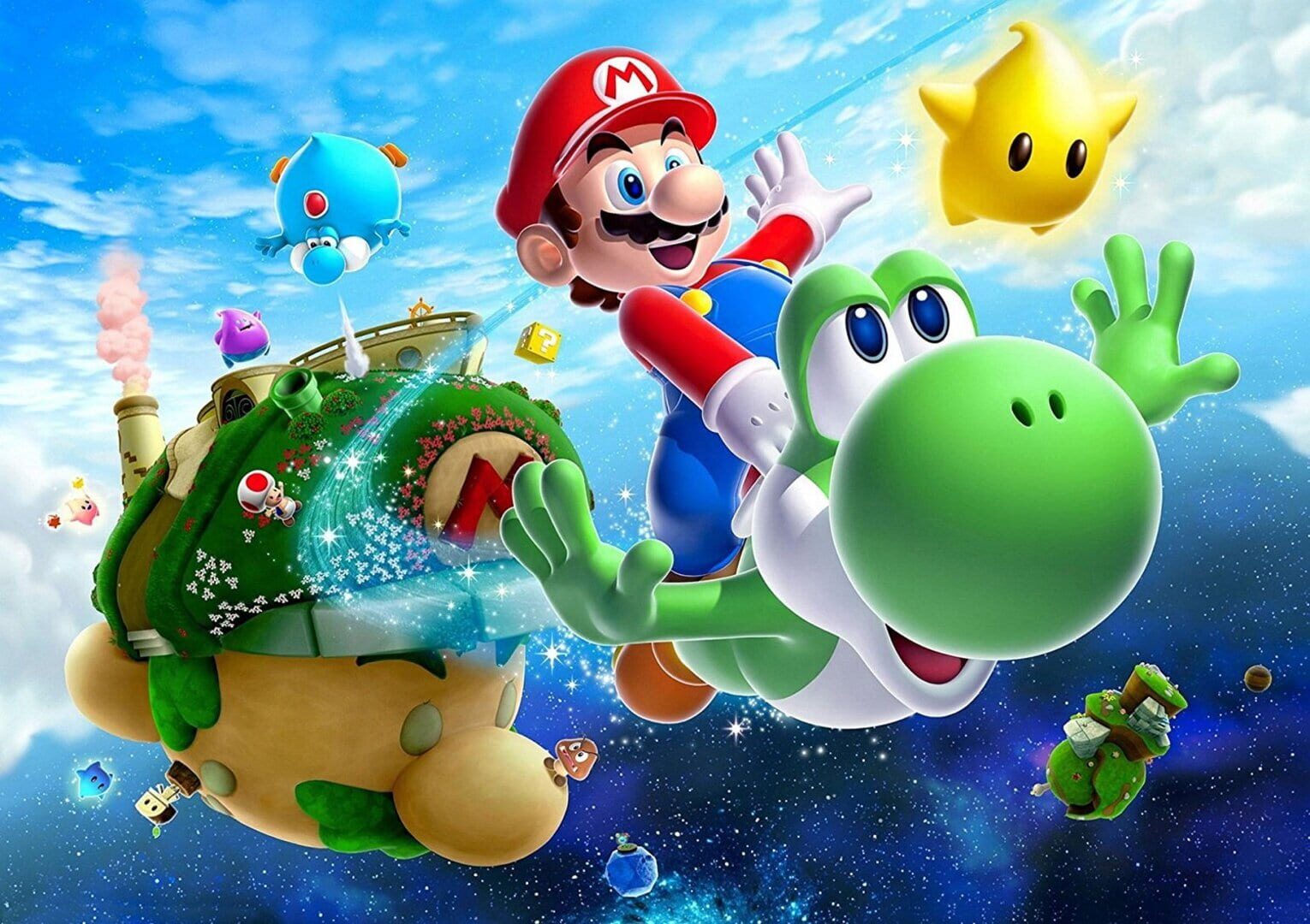 Illustration de Super Mario Galaxy 2