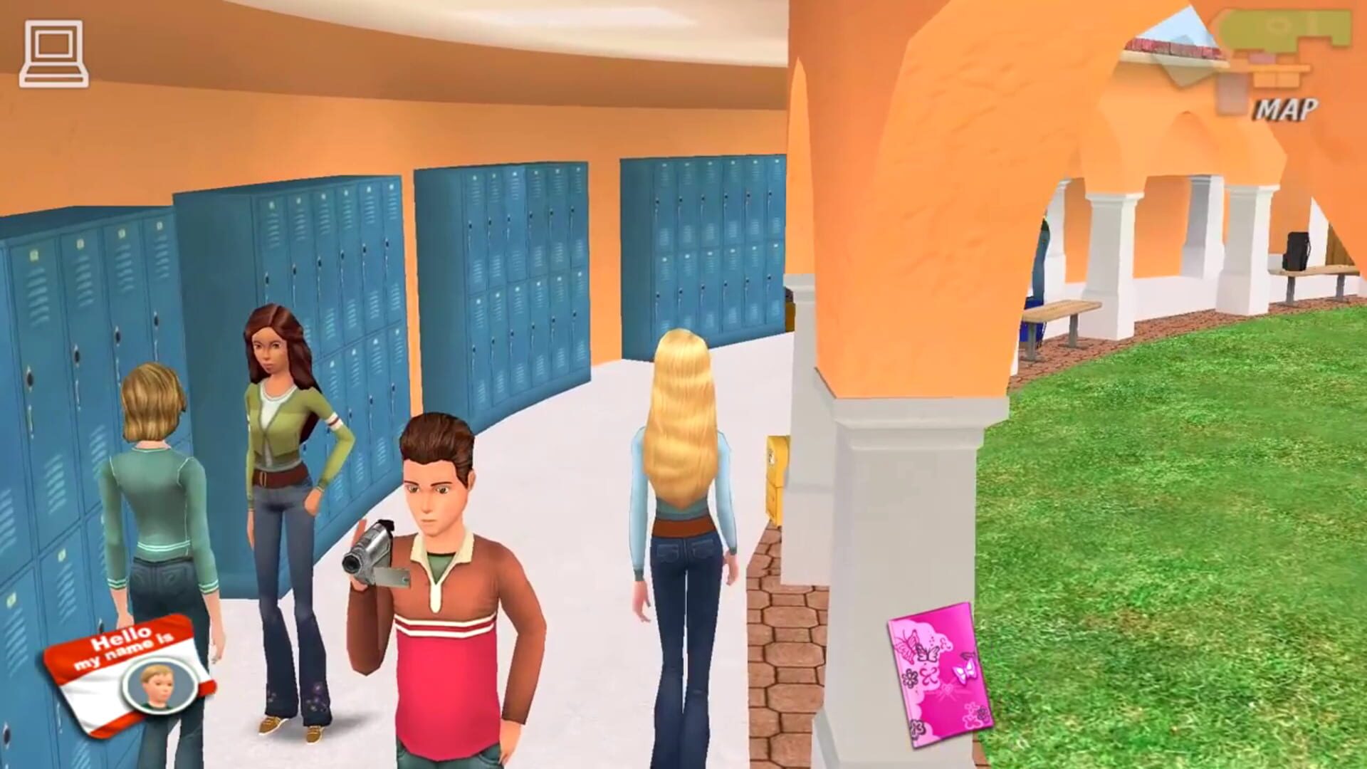 Illustration de The Barbie Diaries: High School Mystery