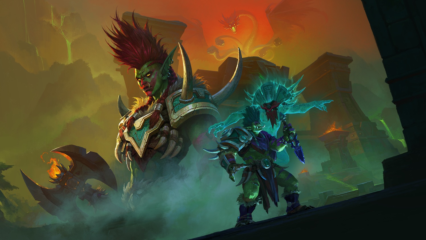 Key art de World of Warcraft : La malédiction d’Ula’Tek