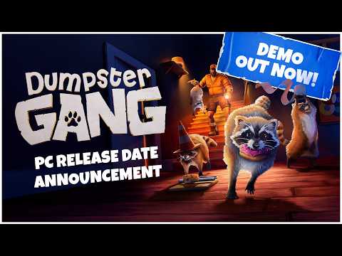 Vignette de Dumpster Gang - PC Release Date & Demo Trailer