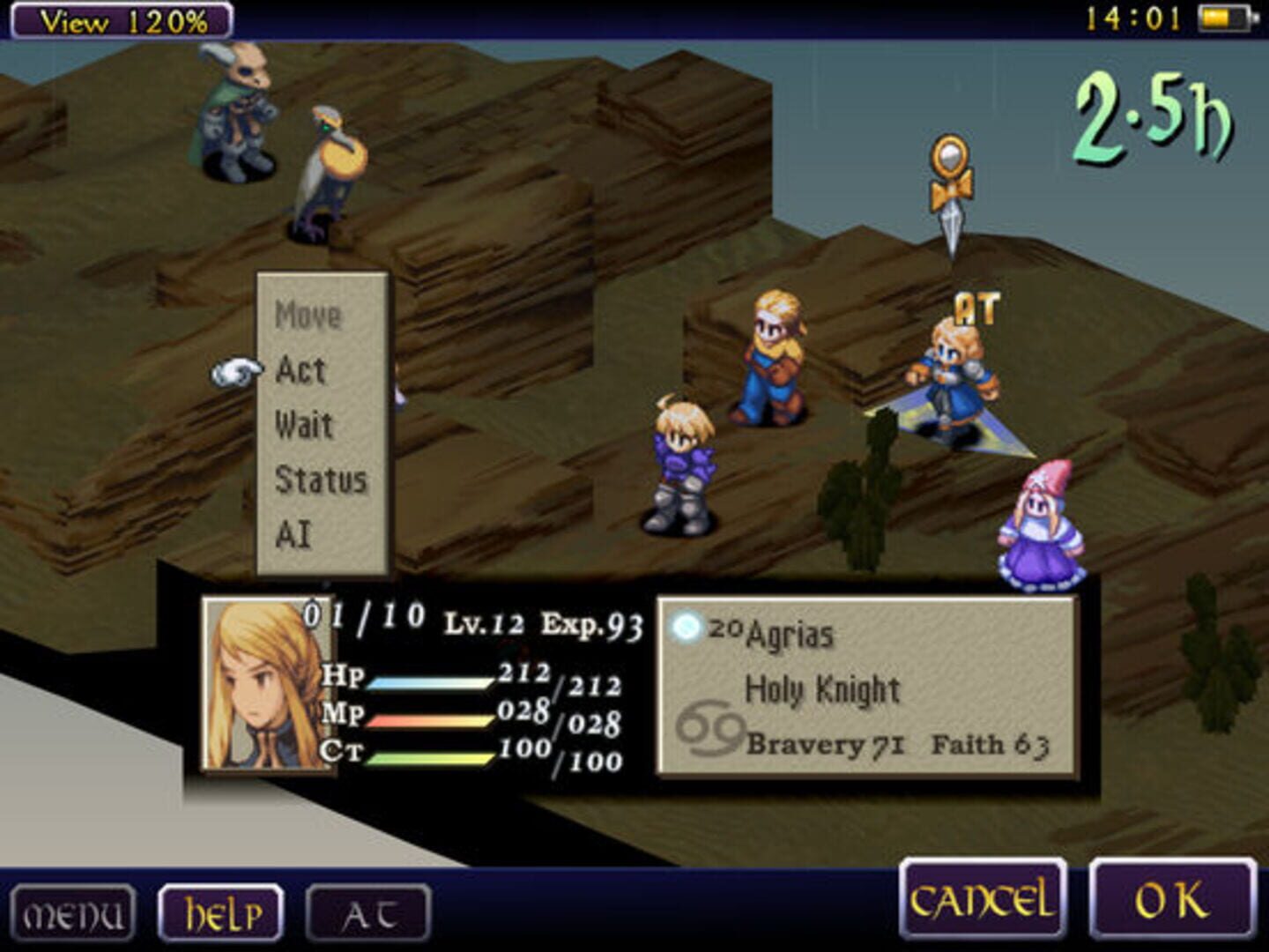 Illustration de Final Fantasy Tactics: The War of the Lions