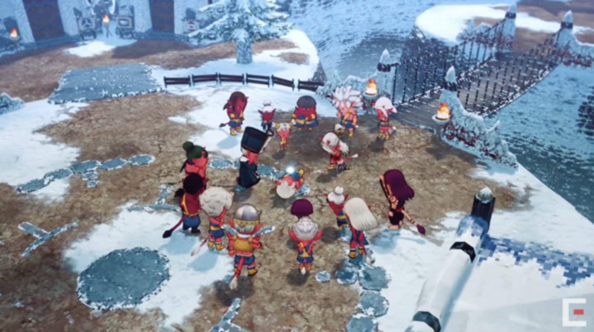 Illustration de Dragon Quest X: Tensei no Eiyuu-tachi Online