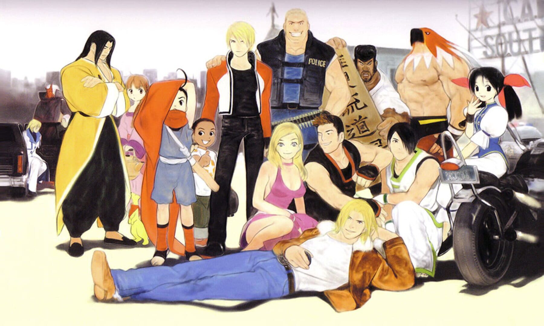 Illustration de Garou: Mark of the Wolves