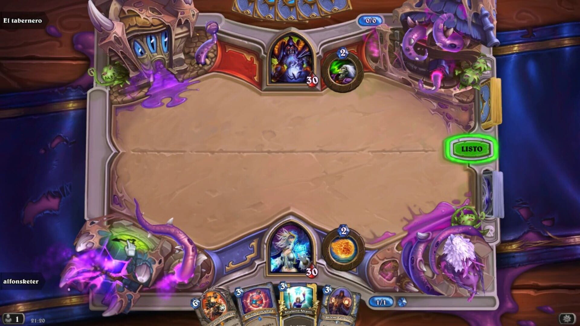 Illustration de Hearthstone: Whispers of Old Gods