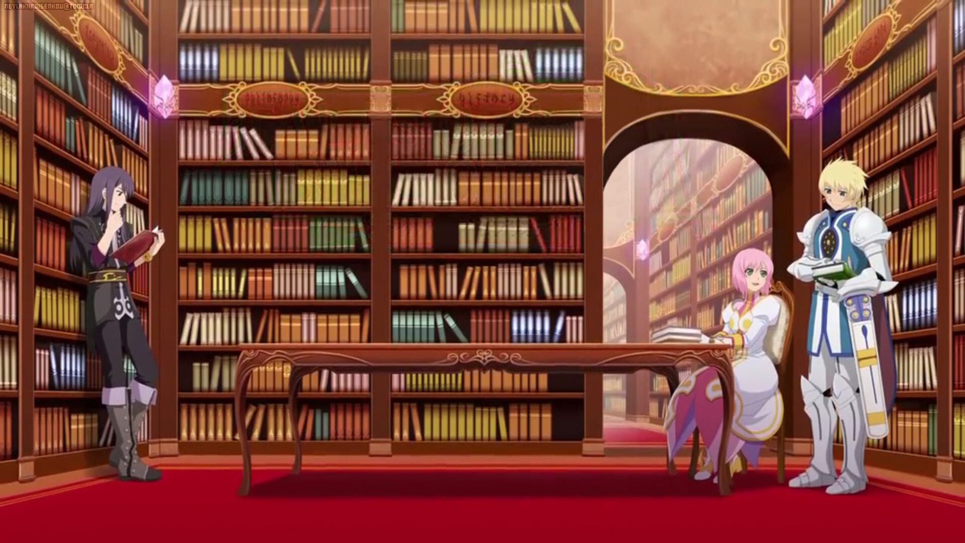 Illustration de Tales of Bibliotheca