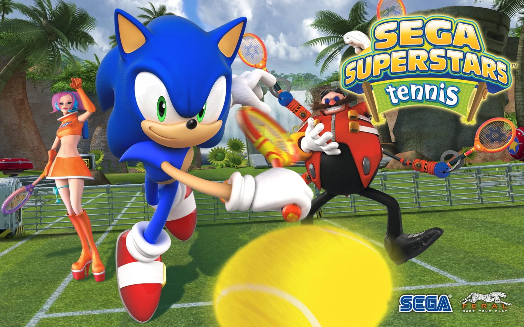 Illustration de Sega Superstars Tennis