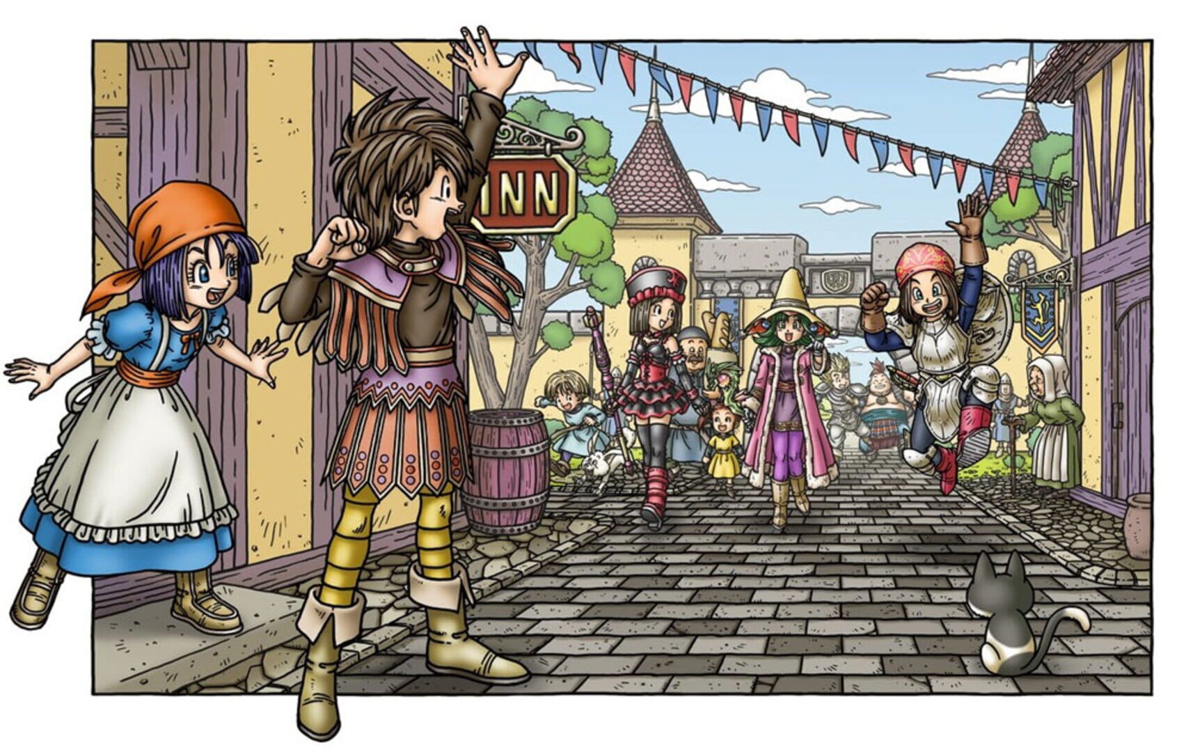 Illustration de Dragon Quest IX: Sentinels of the Starry Skies