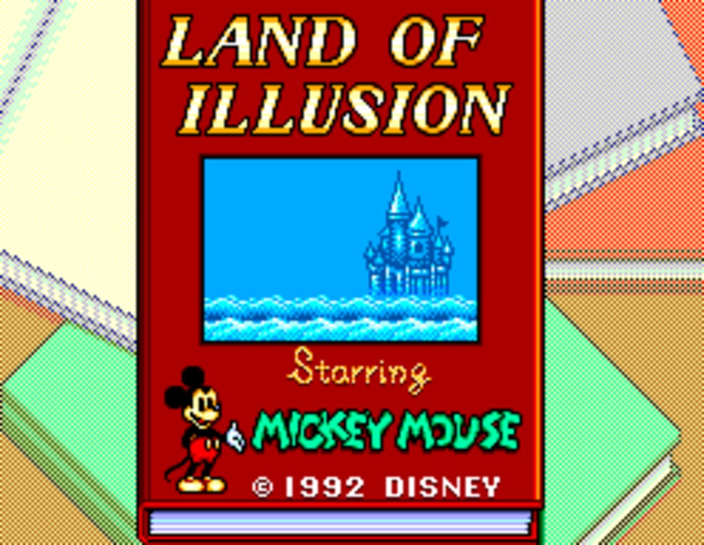Illustration de Land of Illusion Starring Mickey Mouse