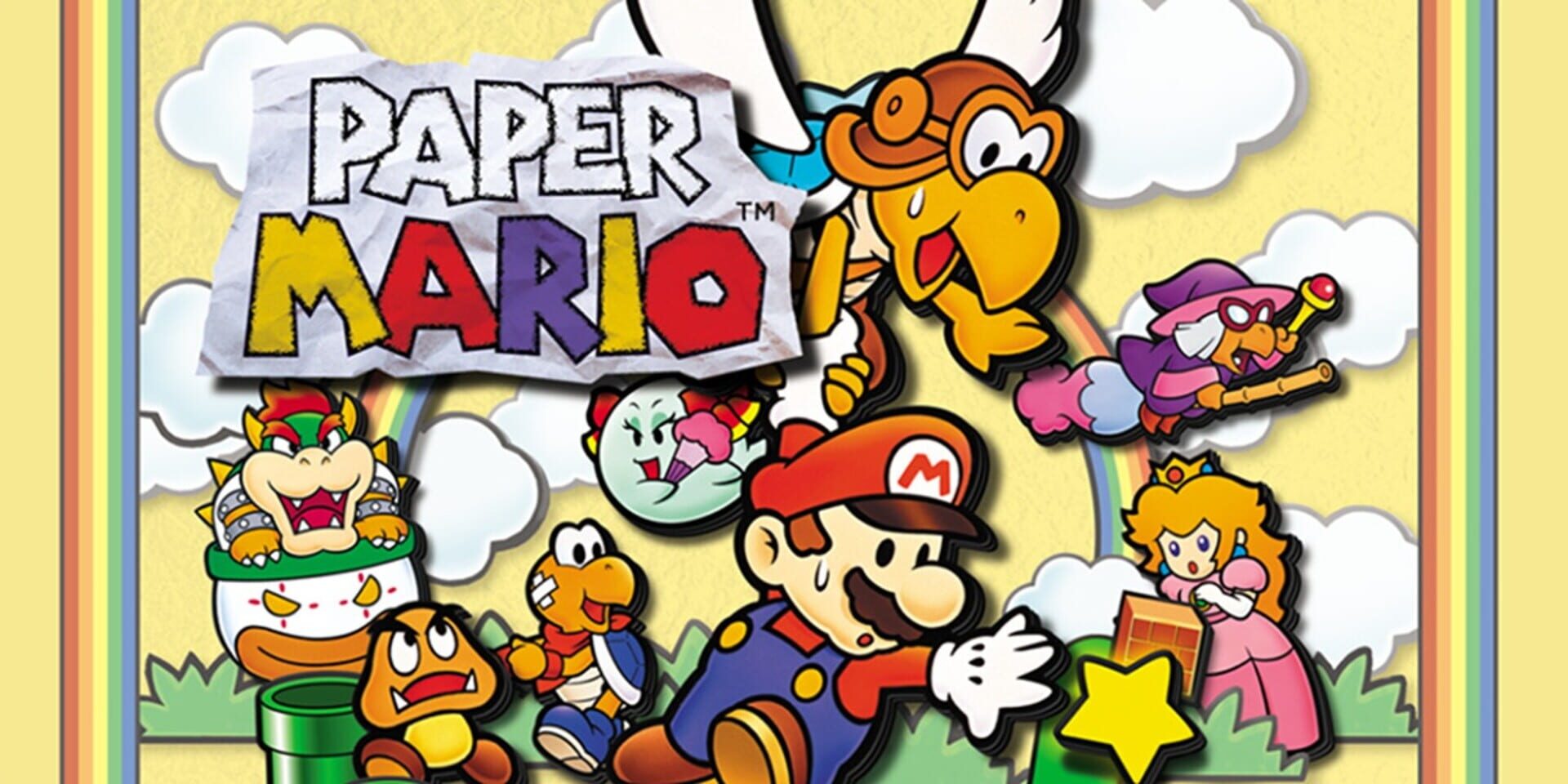 Illustration de Paper Mario