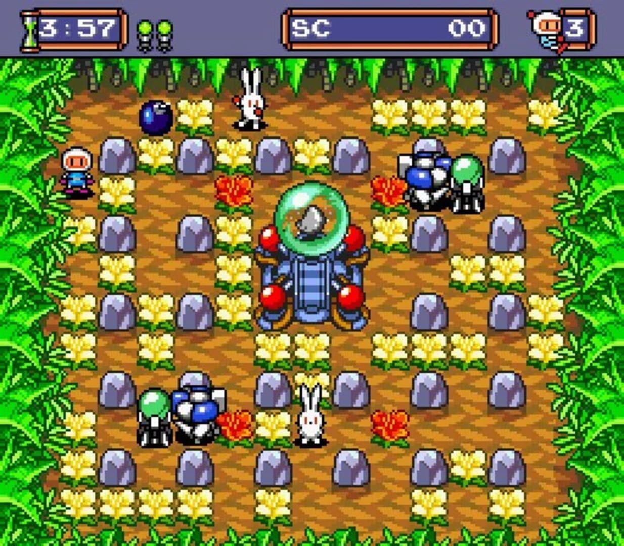 Illustration de Mega Bomberman