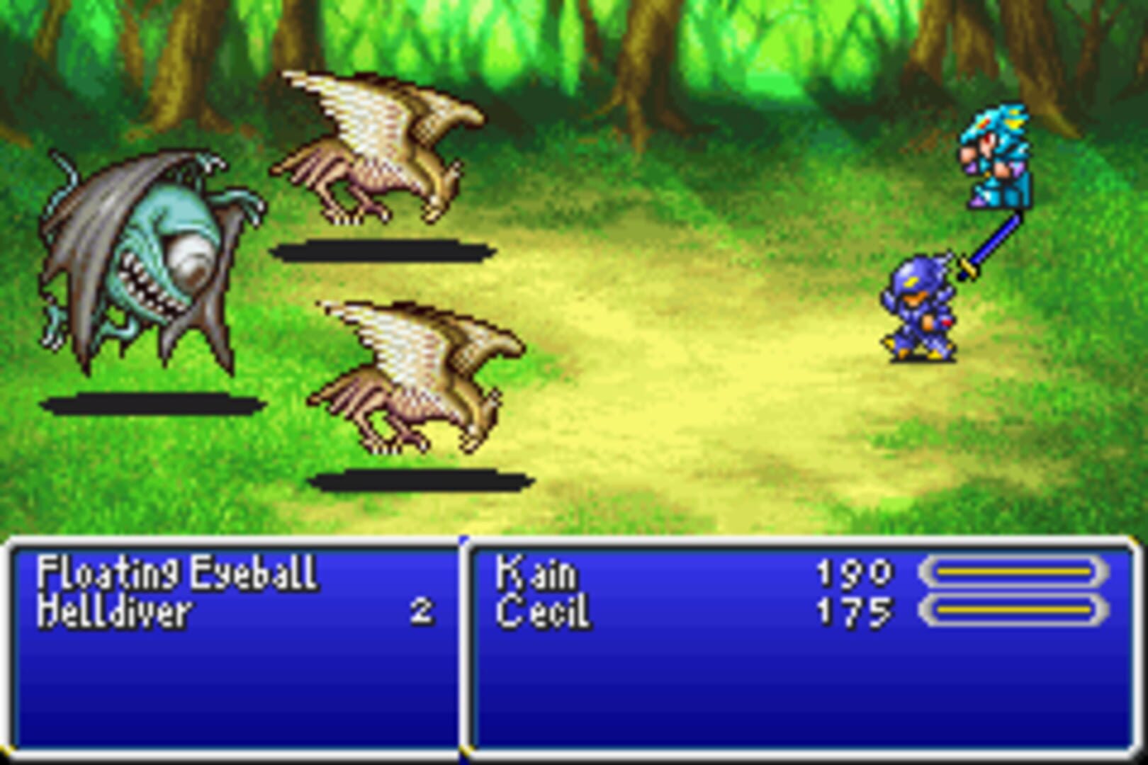 Illustration de Final Fantasy IV Advance