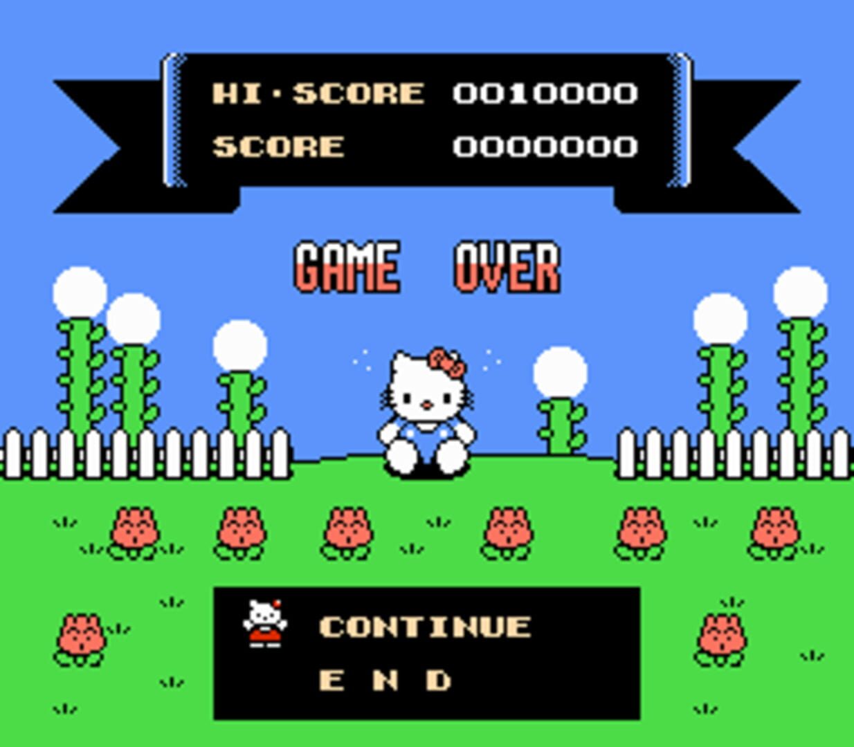 Illustration de Hello Kitty no Hanabatake