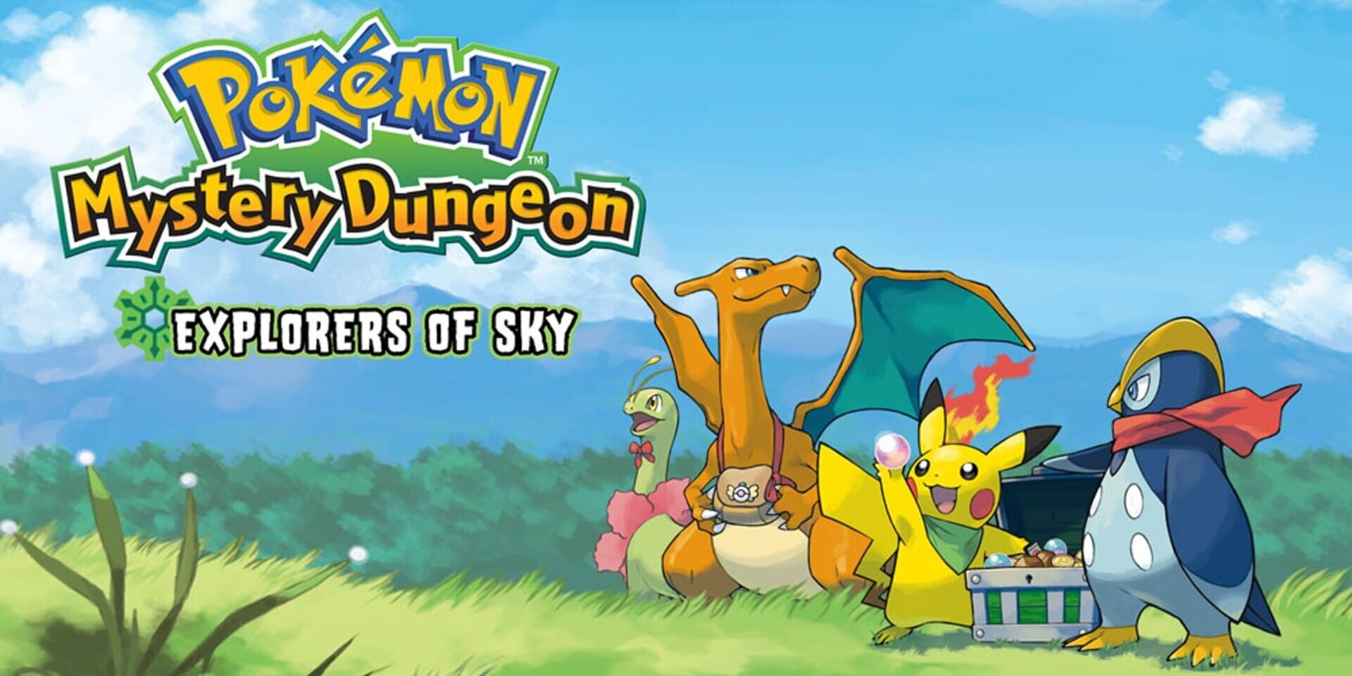 Illustration de Pokémon Mystery Dungeon: Explorers of Sky