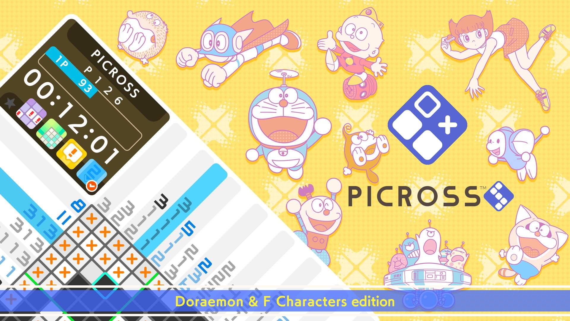 Illustration de Picross S Doraemon & F Characters Edition