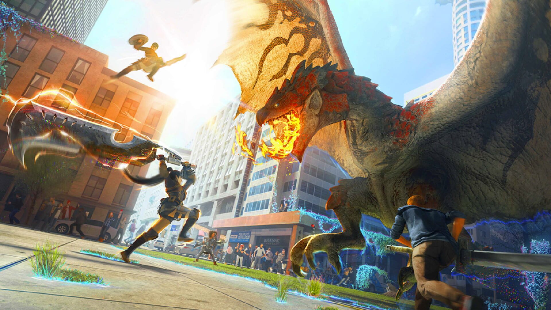 Illustration de Monster Hunter Now