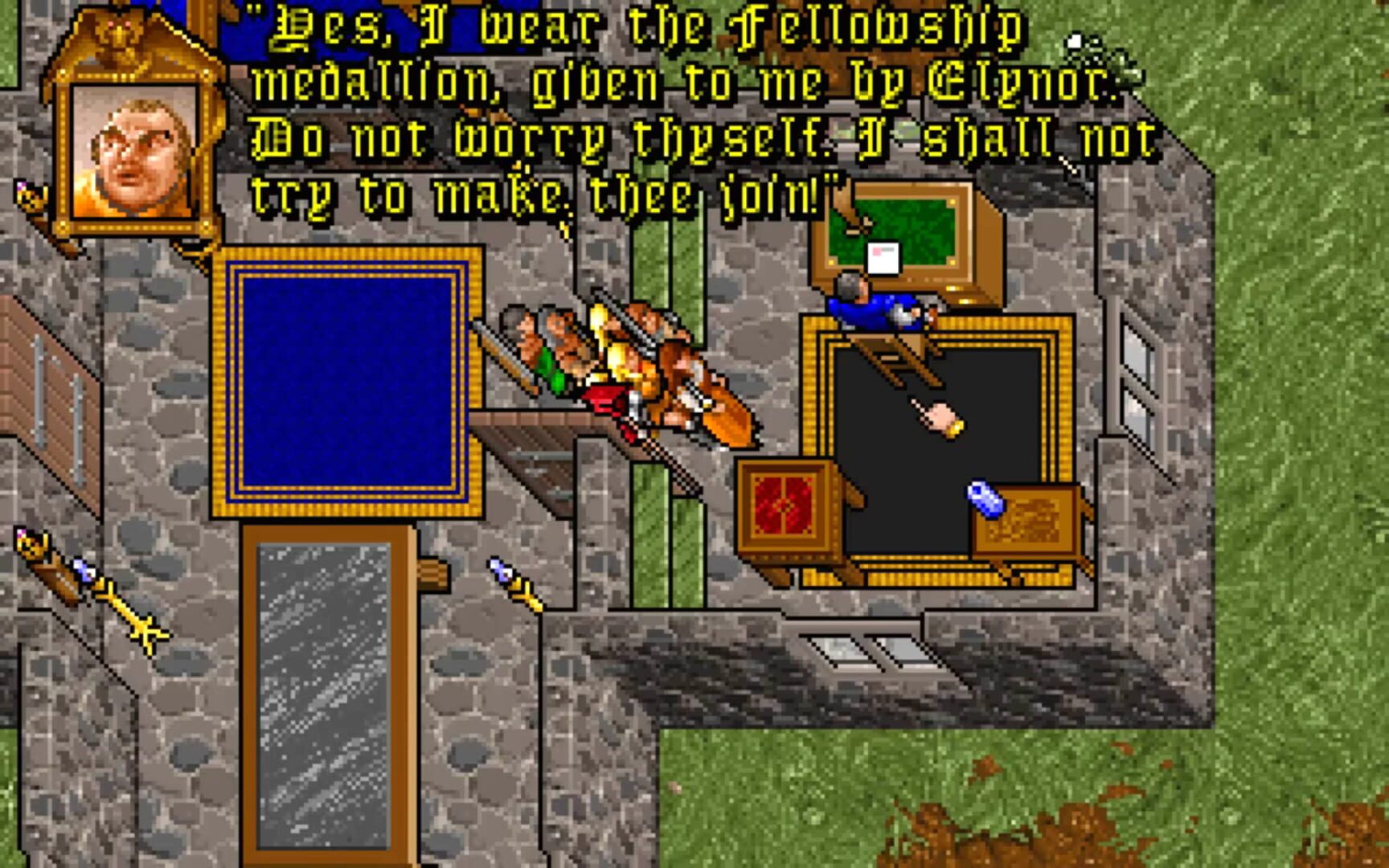 Illustration de Ultima VII: Part Two - Serpent Isle: The Silver Seed