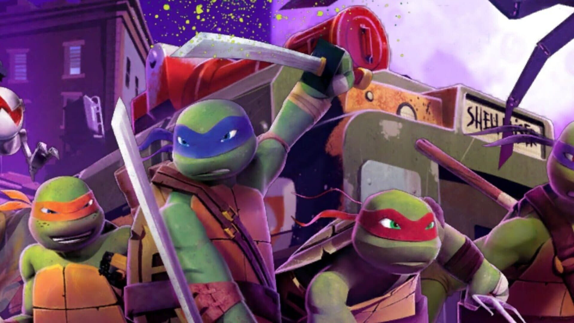Illustration de Teenage Mutant Ninja Turtles: Rooftop Run