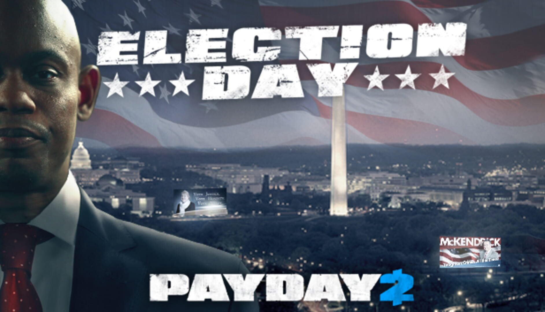 Illustration de Payday 2: The Election Day Heist