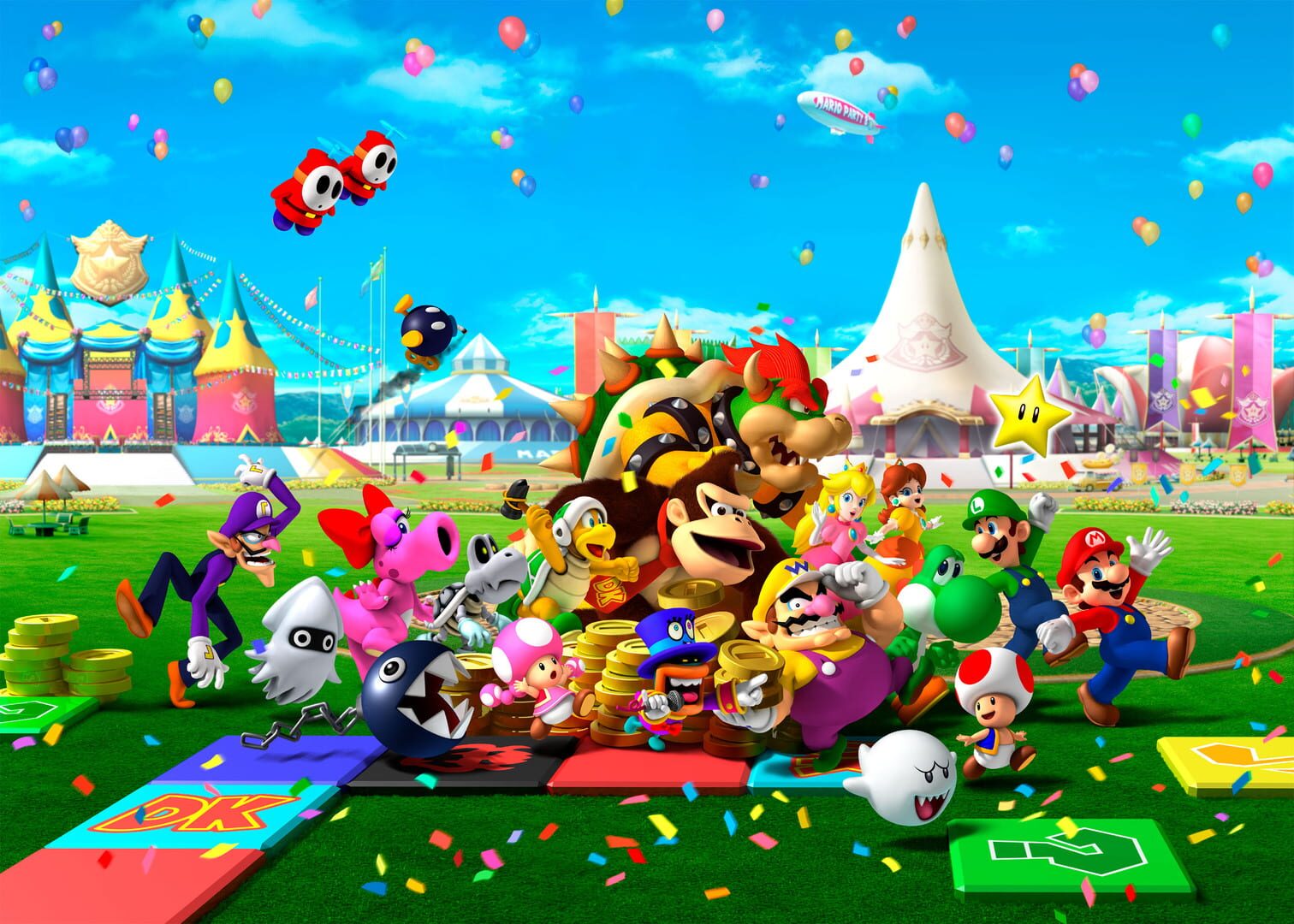 Illustration de Mario Party 8