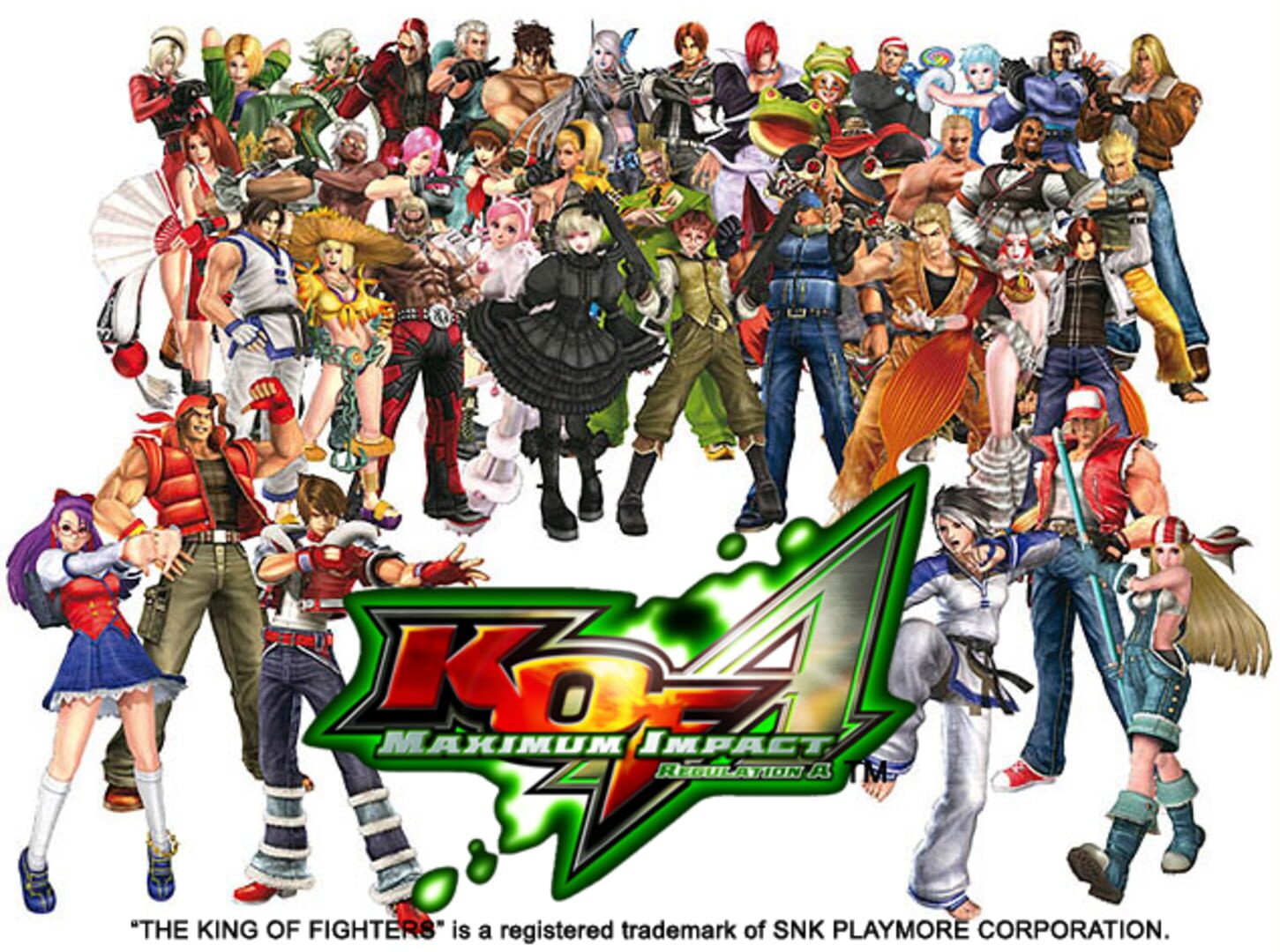 Illustration de The King of Fighters: Maximum Impact Regulation A