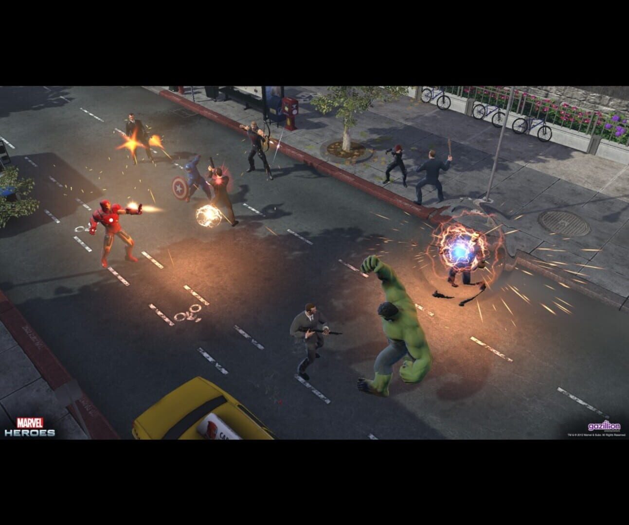 Illustration de Marvel Heroes