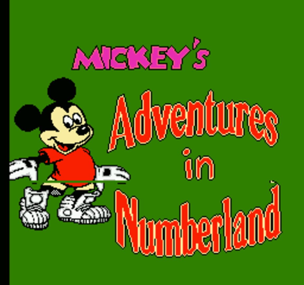 Illustration de Mickey's Adventure in Numberland