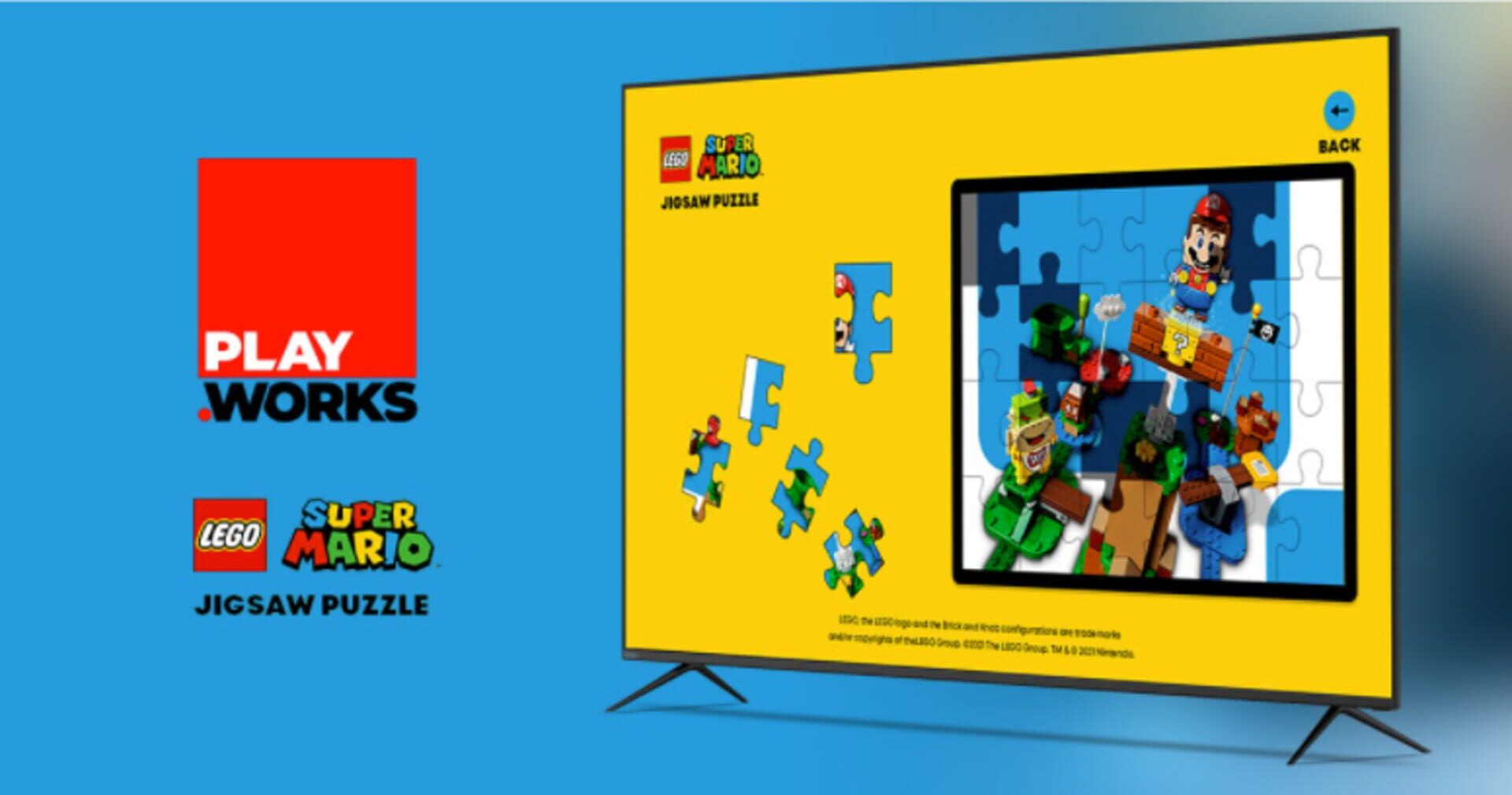 Illustration de LEGO Super Mario Jigsaw Puzzle