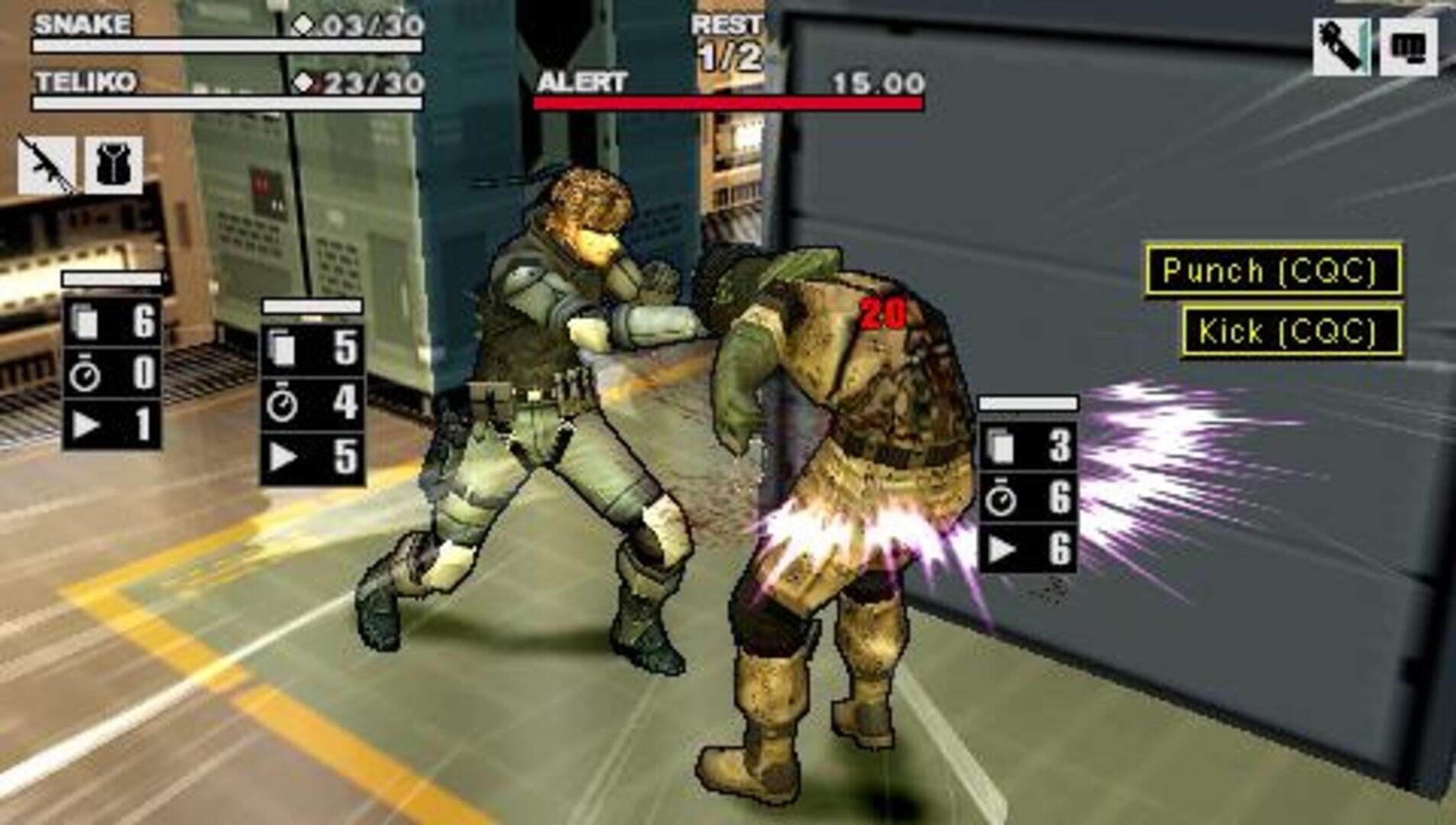 Illustration de Metal Gear Acid 2