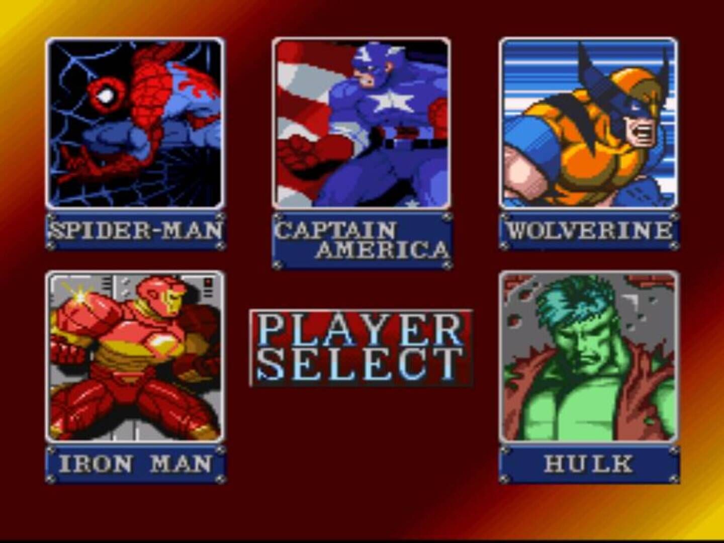 Illustration de Marvel Super Heroes in War of the Gems