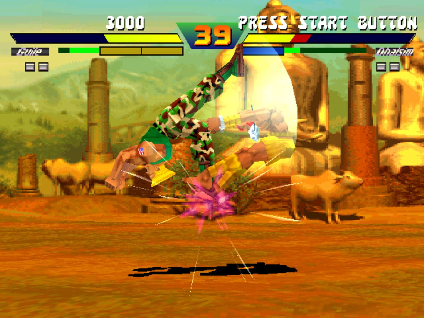 Illustration de Street Fighter EX plus Alpha