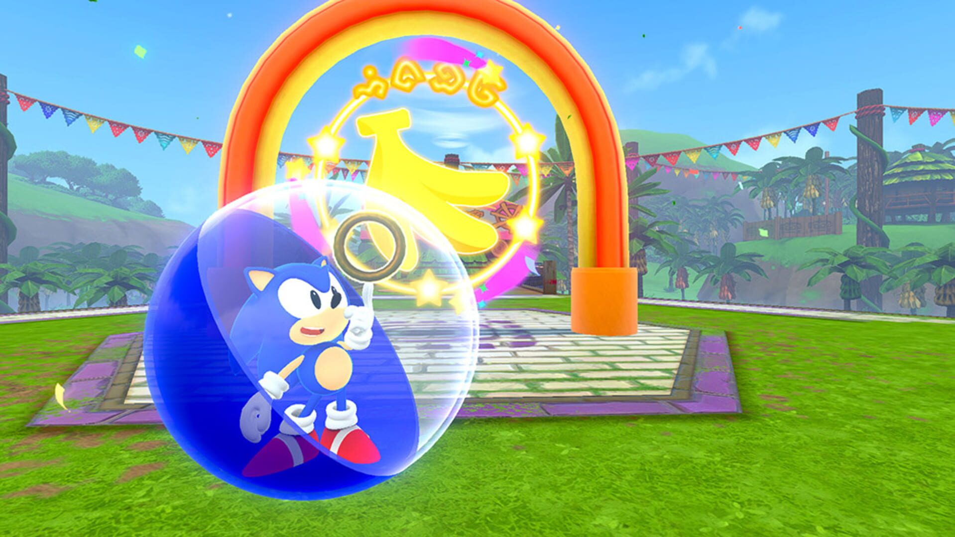 Illustration de Super Monkey Ball: Banana Rumble - Sonic