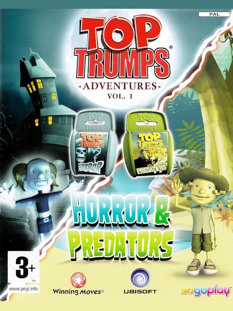 Illustration de Top Trumps Adventures Vol. 1: Horror & Predators
