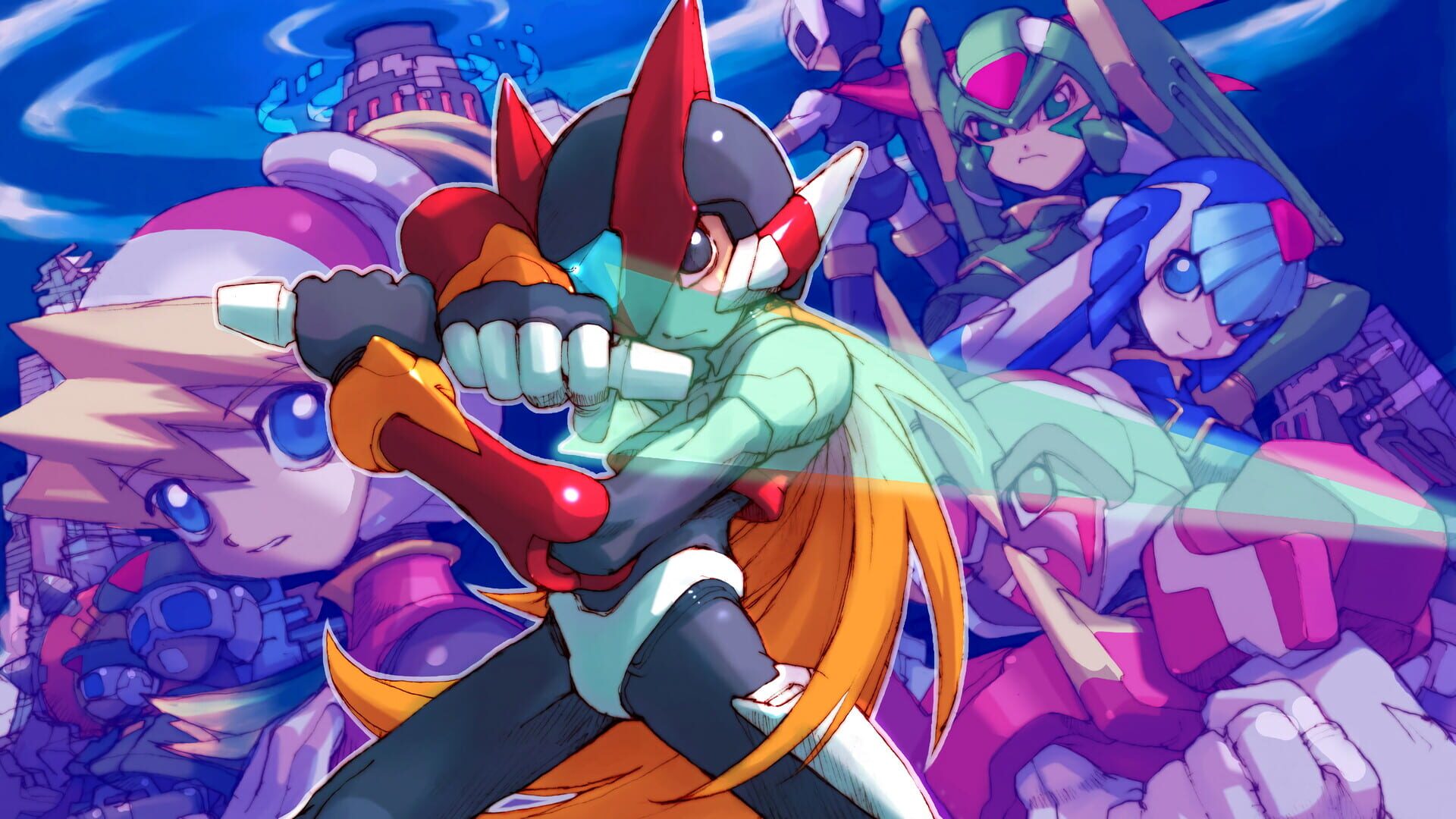 Illustration de Mega Man Zero