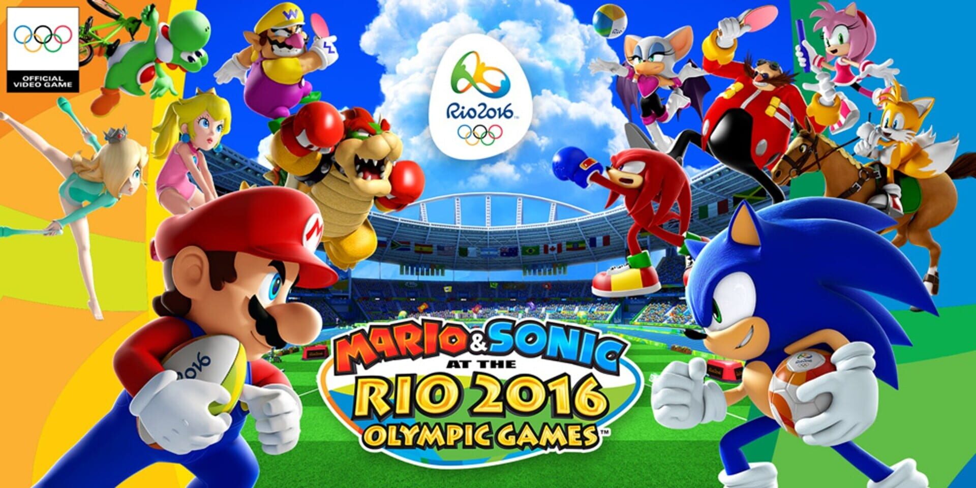 Illustration de Mario & Sonic at the Rio 2016 Olympic Games