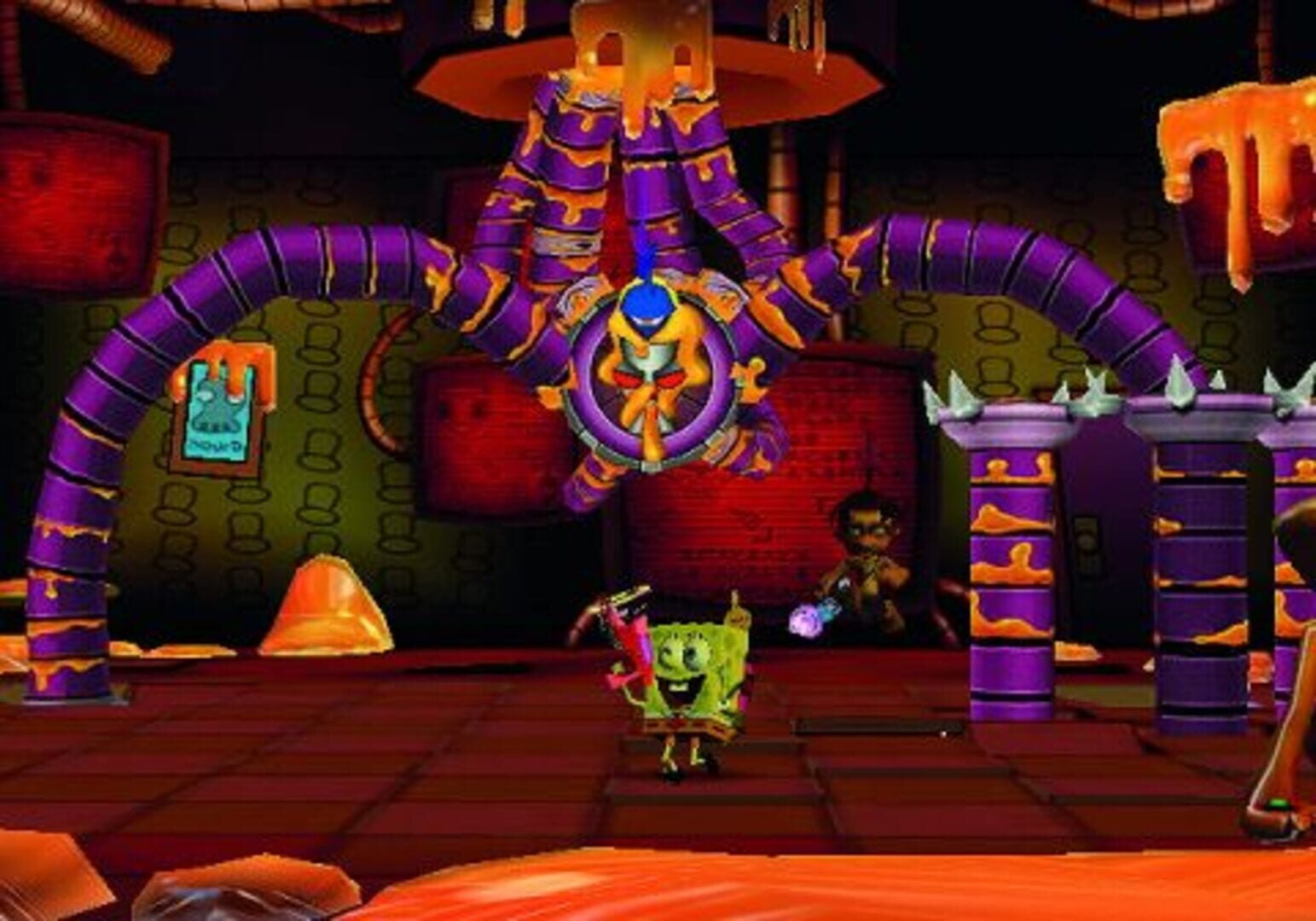 Illustration de SpongeBob SquarePants featuring Nicktoons: Globs of Doom