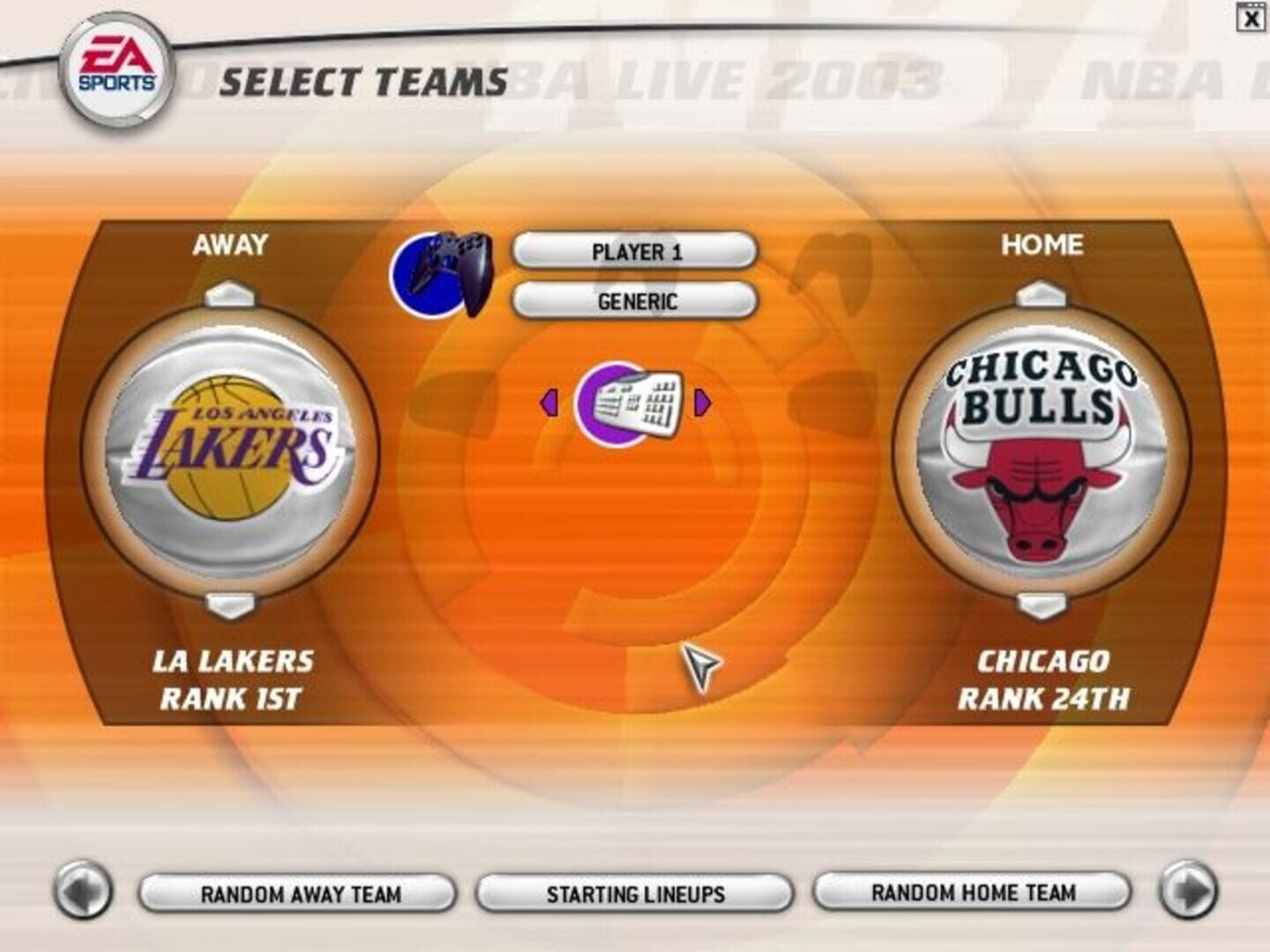 Illustration de NBA Live 2003