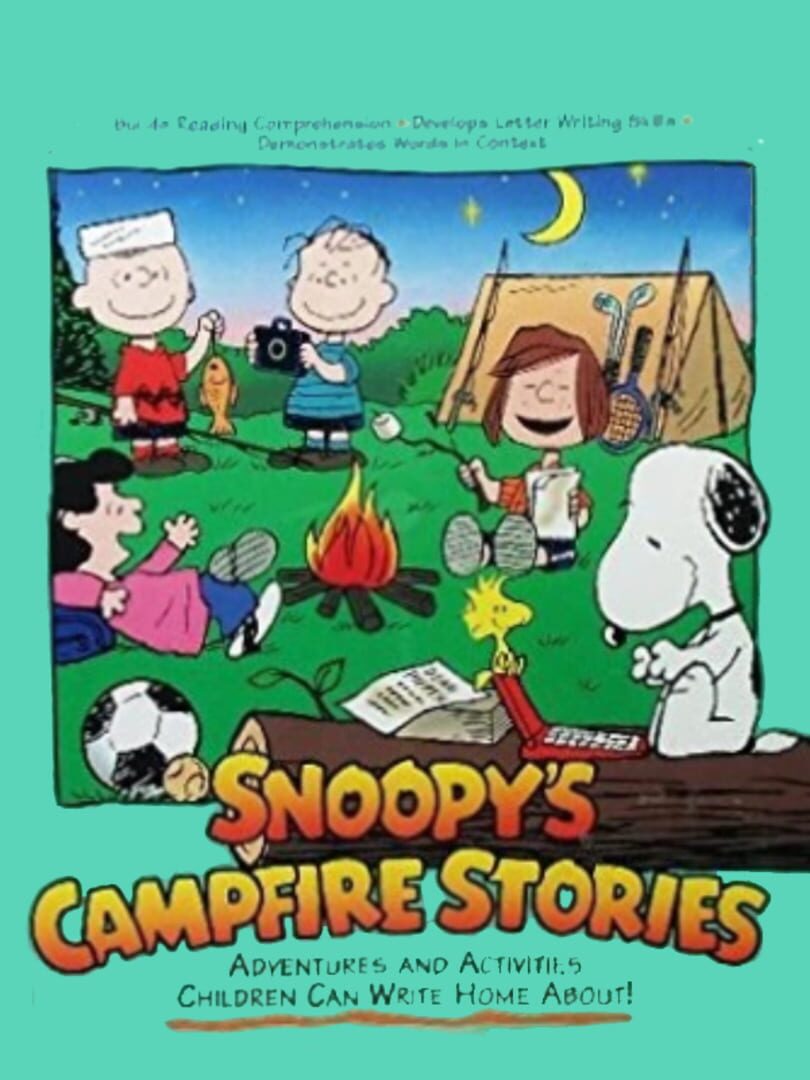 Illustration de Snoopy's Campfire Stories