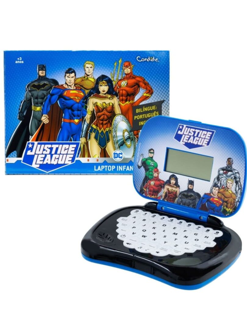 Illustration de Justice League: Laptop Infantil