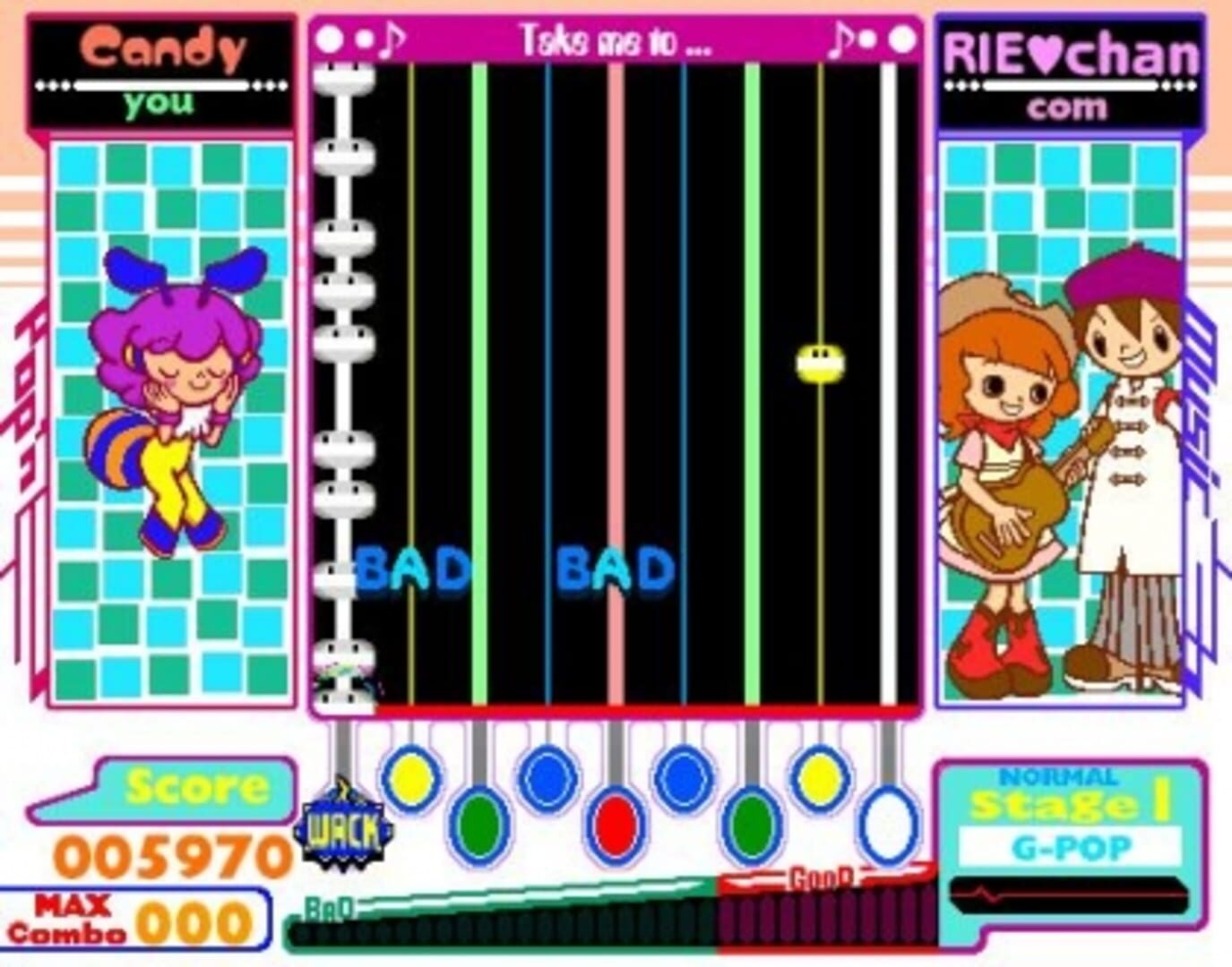 Illustration de Pop'n music 3